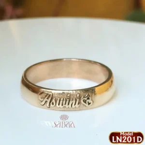 Personalised Name ring LN201D