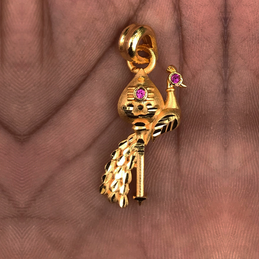 Authentic Vel Mayil Panchaloga Pendant – Lord Murugan Symbol