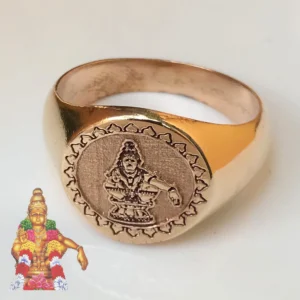 Ayyappa Swamy Panchaloha Ring – Authentic Temple-Inspired Devotional Jewelry