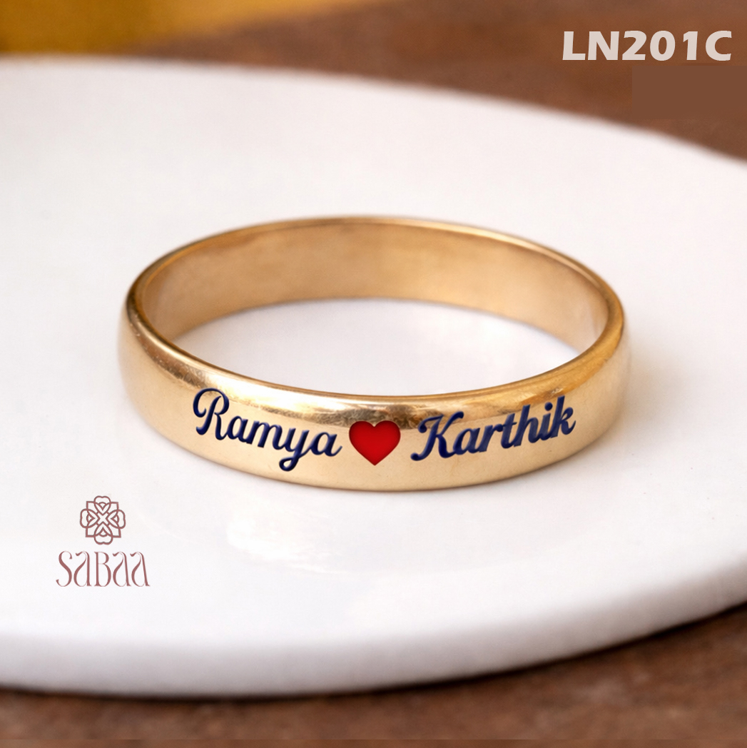 Couple Name Panchalogam Ring-LN201C