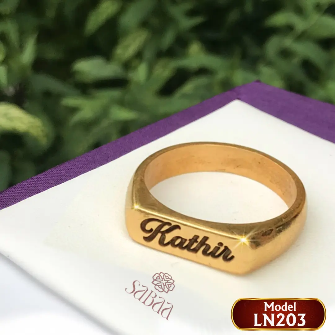 Panchalogam Name Ring LN203