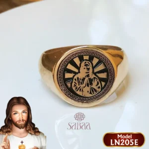 Jesus Panchaloga ring LN205E