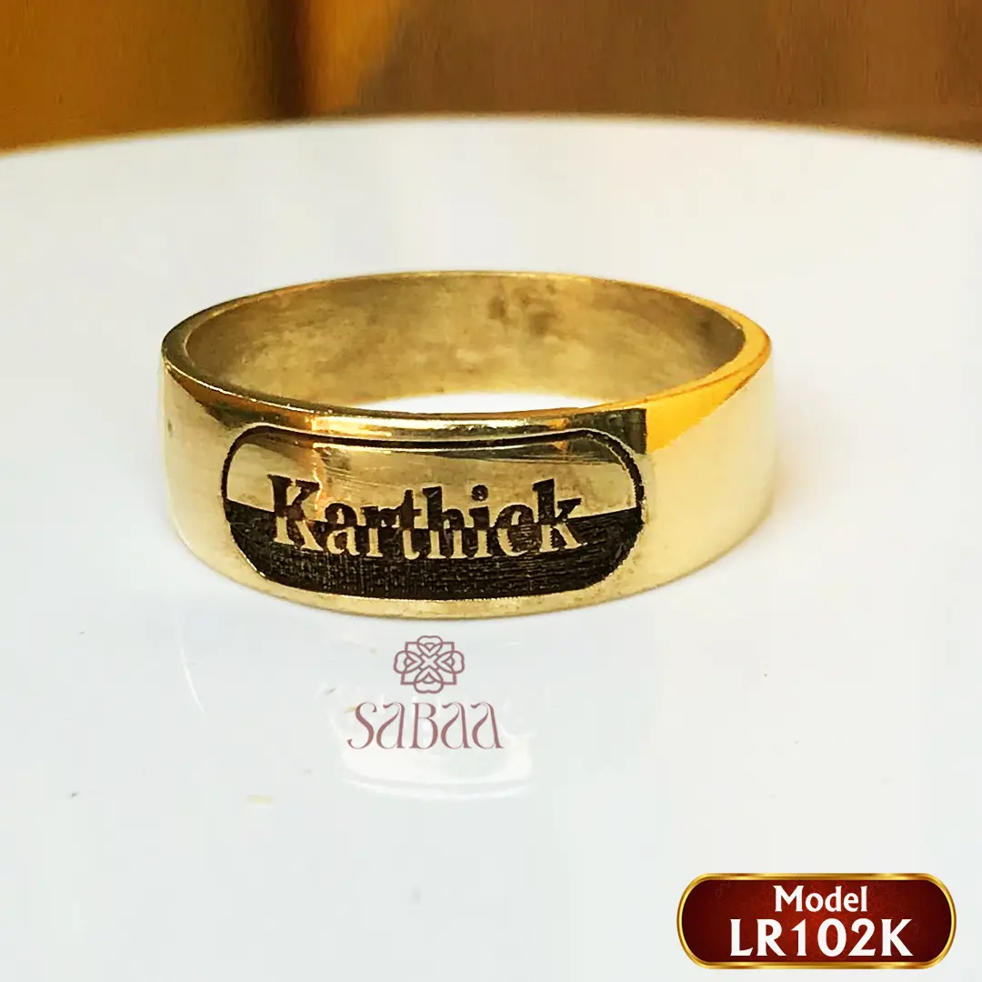 Panchalogam Name Ring LR102K