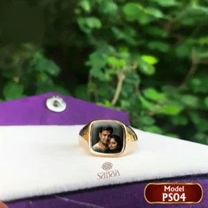 Photo Ring- Medium Square model PS04