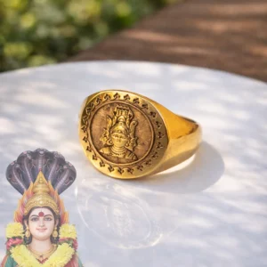 Nagamman | Mariamman Panchaloga Ring – Sacred Amman Five Metal Devotional Jewelry